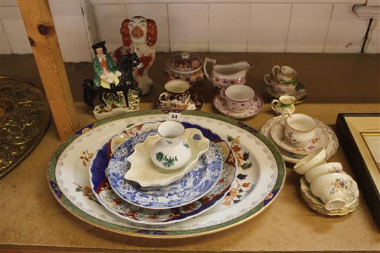 Staffordshire Derby, Meissen etc ceramics